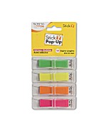 Scatto POP-UP Sticky Notes 45mmx12mm Colori Fluo