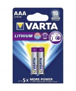 Batteria Ministilo (AAA) Litio Varta Lithium LR03 1100 mAh 1.5 V 2 pz.