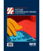 Blocco fattura contribuenti minimi 50x2 autoricalcante duplice copia