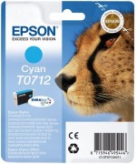 Epson cartuccia cyano C13T07124011 T0712 originale