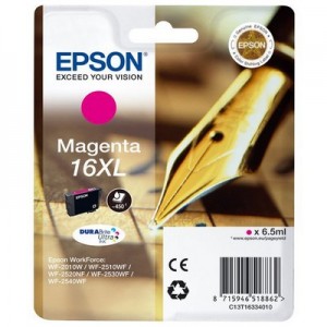 Epson cartuccia cyano T1632 C13T16324010 originale