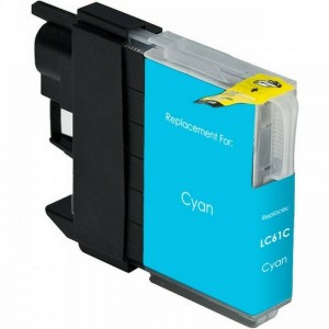 Brother cartuccia compatibile LC980C / LC985C / LC1100C  nero InkJet