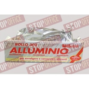 Rotolo alluminio 300mmx125mt con  box  1399