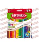 Fibracolor PASTELLI RAINBOW P.FINE 24 PZ