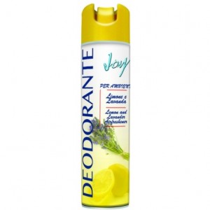 Deodorante per ambiente JOY profumato al limone - lavanda 300 ml -  StopOffice