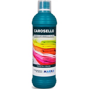 Mk CAROSELLO Detersivo Capi Bianchi e Colorati 1 Lt