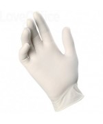 Ico Guanti LATEX gloves monouso bianco 100 guanti