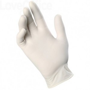 Ico Guanti LATEX gloves monouso