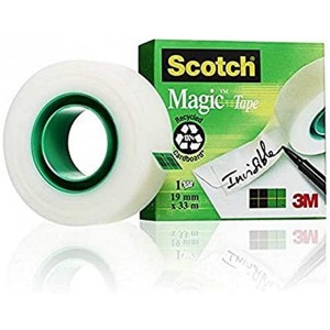 Scotch Magic Type Nastro Adesivo 3M Trasparente  19mmx33mt