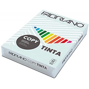 Fabriano Copy Tinta carta A4 80gr Celeste Chiaro 210x297mm  Risma 500 fg