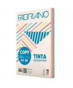 Fabriano Copy Tinta Multicolor carta A4 80gr Colori Tenui 210x297mm  Risma 250 fg