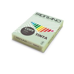 Fabriano Copy Tinta carta A4 80gr Verde Chiaro 210x297mm  Risma 500 fg